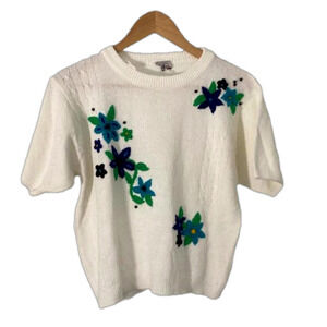 Vintage Tanjay Cute Floral Top (S/M?)
